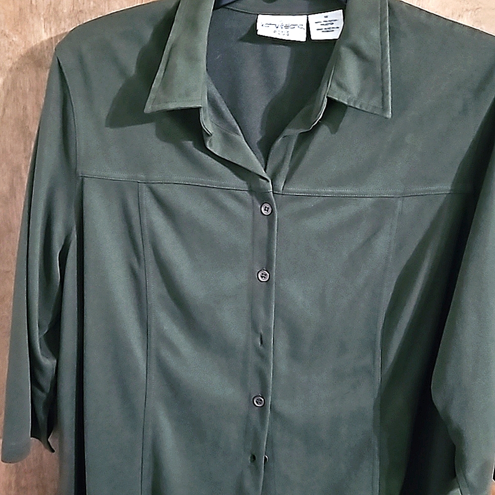 kathy ireland plus blouse 1X